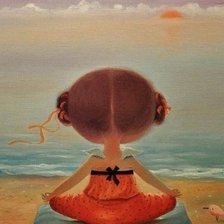 Схема вышивки «у моря»