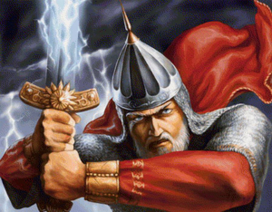 Русь - люди, картина - предпросмотр