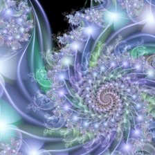 Схема вышивки «спираль»