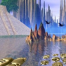 Схема вышивки «фэнтези»