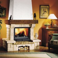 Схема вышивки «камин»