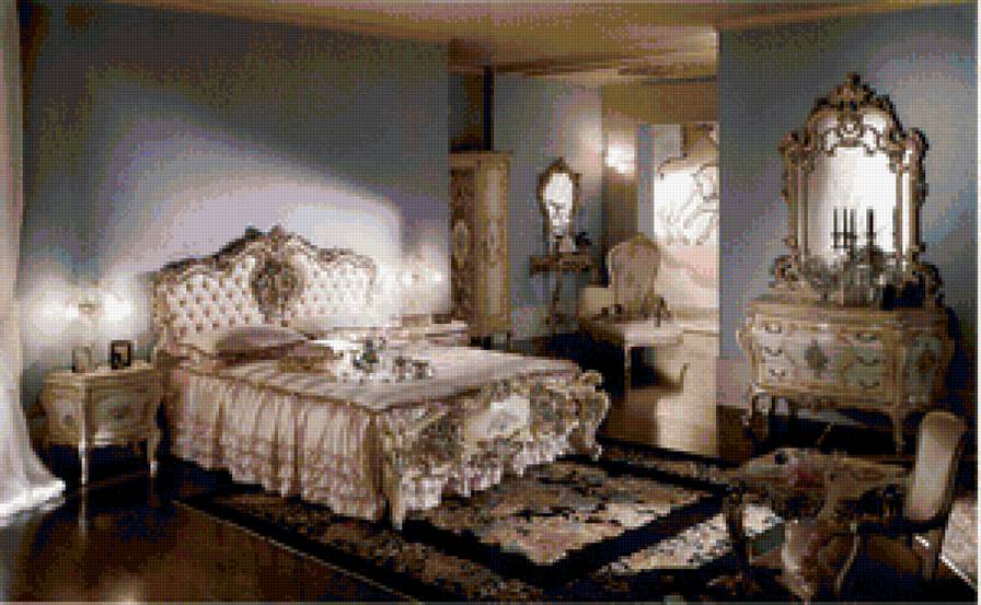 спальня - интерьер комната - предпросмотр