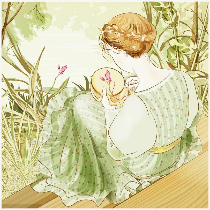 вышивальщица - оригинал