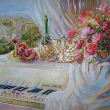 Схема вышивки «white royal»