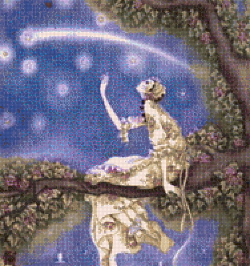 желание - звезда, желание, небо - предпросмотр