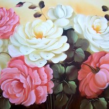 Схема вышивки «Розы»