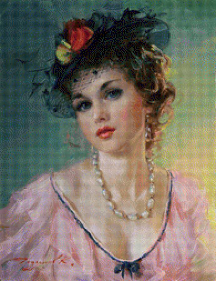 Дама худ К Разумов - предпросмотр