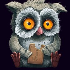 Схема вышивки «Совёнок»