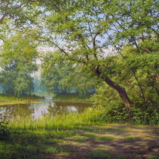 Схема вышивки «летний день»