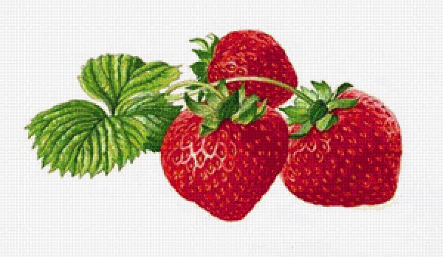 Аппетитная клубничка - панно, лето, натюрморт, клубника, ягоды, земляника, панель, для кухни - предпросмотр