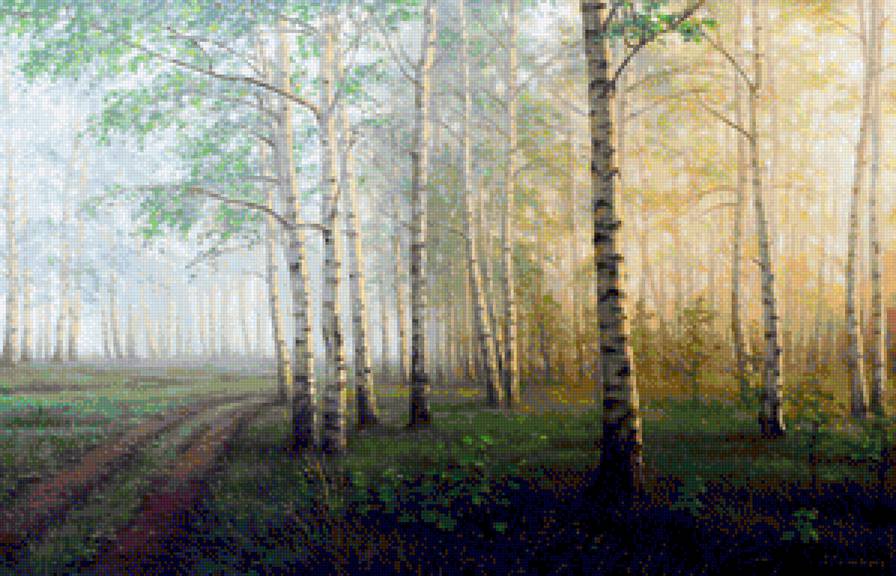 Туман - пейзаж, природа - предпросмотр