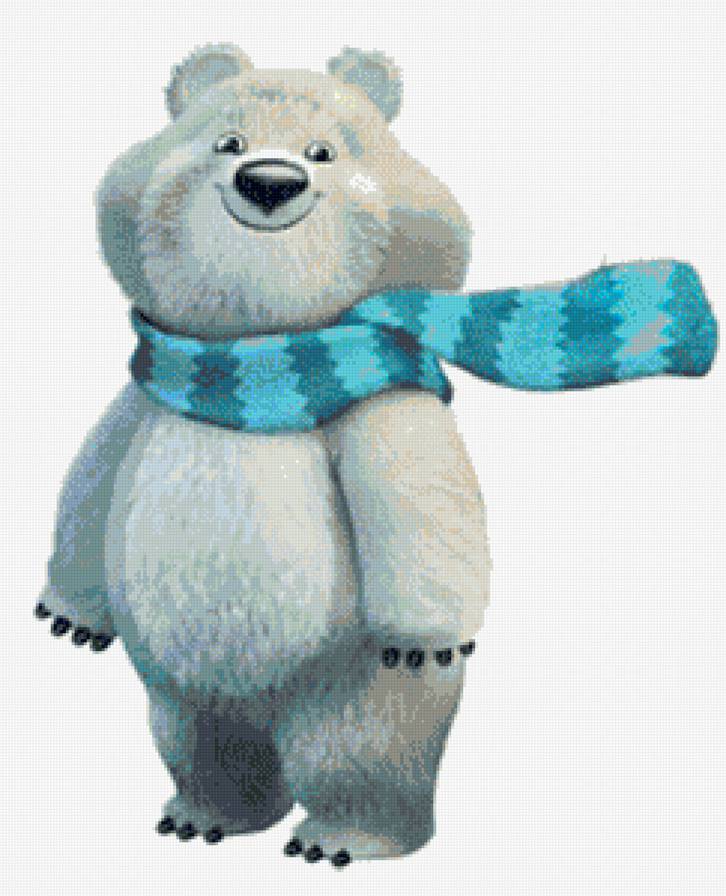 Олимпийский мишка (Сочи) - олимпиада, животные, ностальгия, медведь - предпросмотр