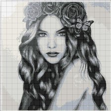 Схема вышивки «11»