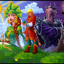 Схема вышивки «сказка»