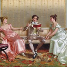 Схема вышивки «приятное чтение»