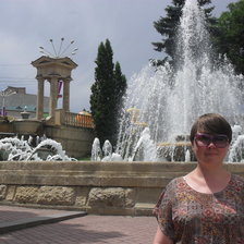 Схема вышивки «Ессентуки. Центральный фонтан у входа в парк»