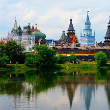 Схема вышивки «Измайловский кремль»