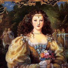 Схема вышивки «портрет»