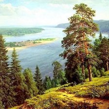 Схема вышивки «родные просторы»