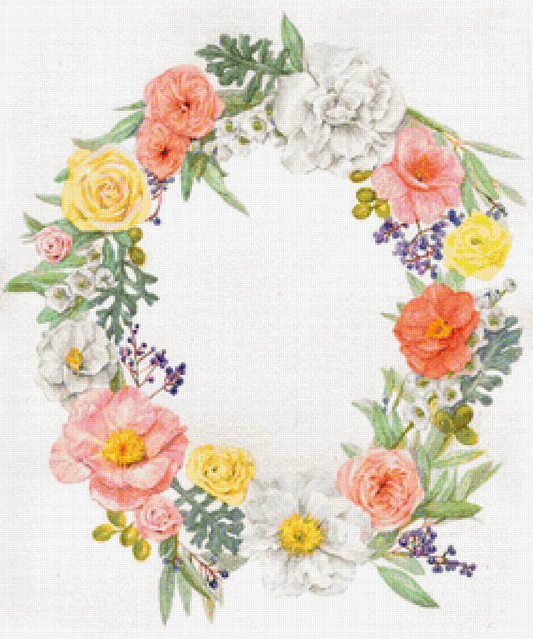 цветочный венок - предпросмотр