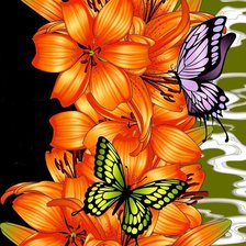 Схема вышивки «огненный цветок»