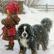 Схема вышивки «друзья»