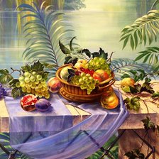 Схема вышивки «натюрморт»