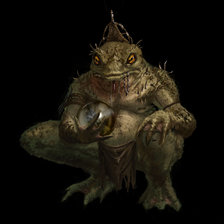 Схема вышивки «жаба»