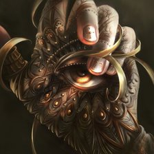 Схема вышивки «сюрреализм»