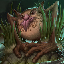 Схема вышивки «кикимора»