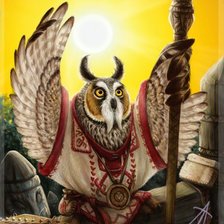 Схема вышивки «сова»