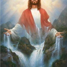 Схема вышивки «христос»