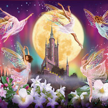 Схема вышивки «замок»