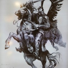 Схема вышивки «крылатый гусар»