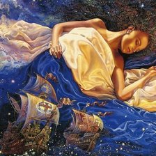 Схема вышивки «"Сон" Жозефина Уолл»