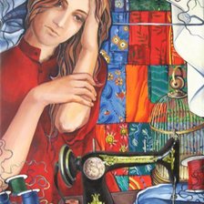 Схема вышивки «швея»