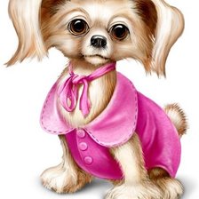 Схема вышивки «Модница»