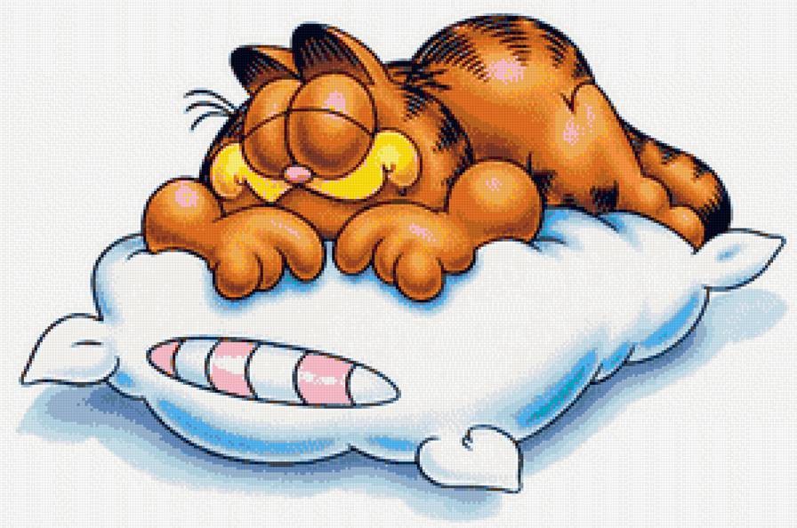 Ленивый кот - животные, детская, кот, коты, сон - предпросмотр