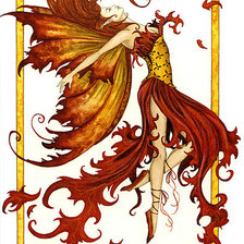 Схема вышивки «танец»