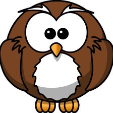 Схема вышивки «сова»