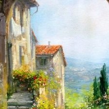 Схема вышивки «Antonetta Varallo Old Italy»