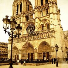 Схема вышивки «paris»