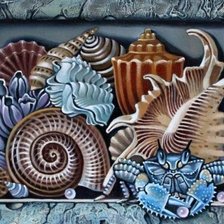 Схема вышивки «Ракушки»