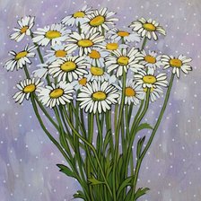 Схема вышивки «Ромашки»