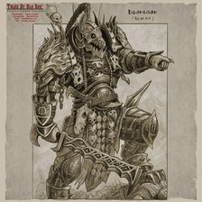 Схема вышивки «Волколак»