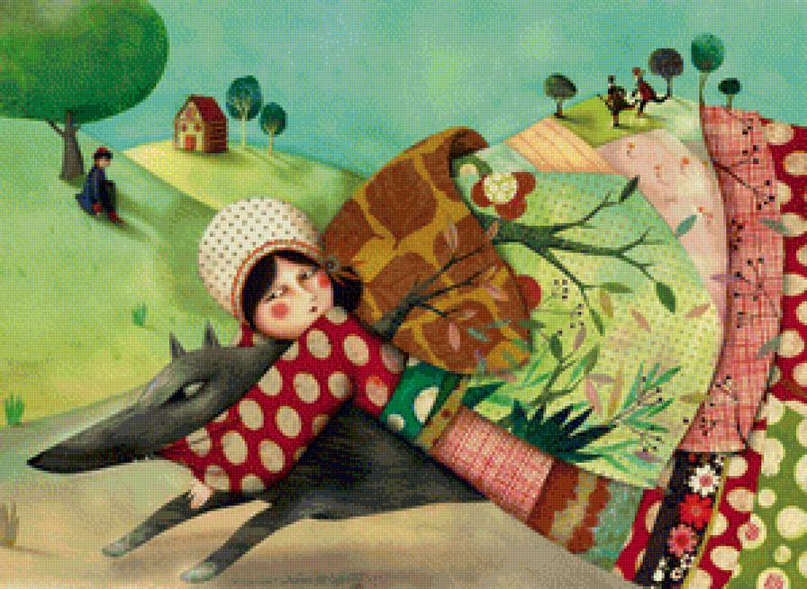 Сказка - иллюстрация, сказка - предпросмотр