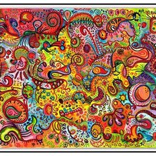 Схема вышивки «обстракция»