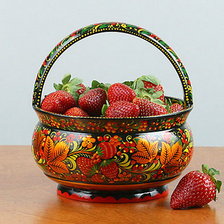 Схема вышивки «хохлома»