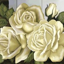 Схема вышивки «розы»