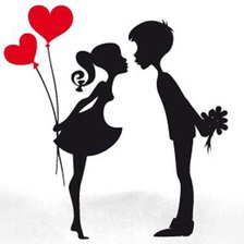 Схема вышивки «парочка»